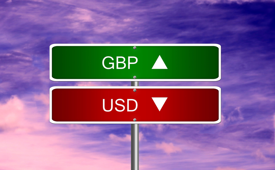 Strong services data keeps sterling riding high