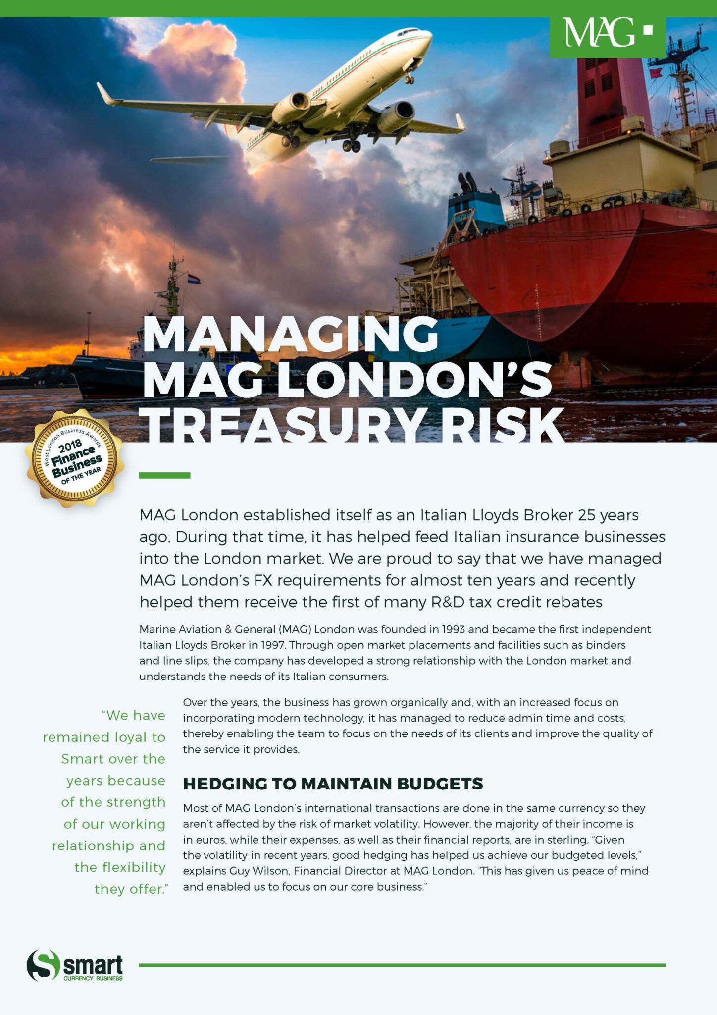 MAG London Case Study