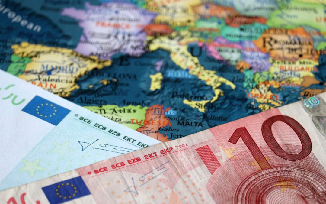 Pound strengthened by poor European data