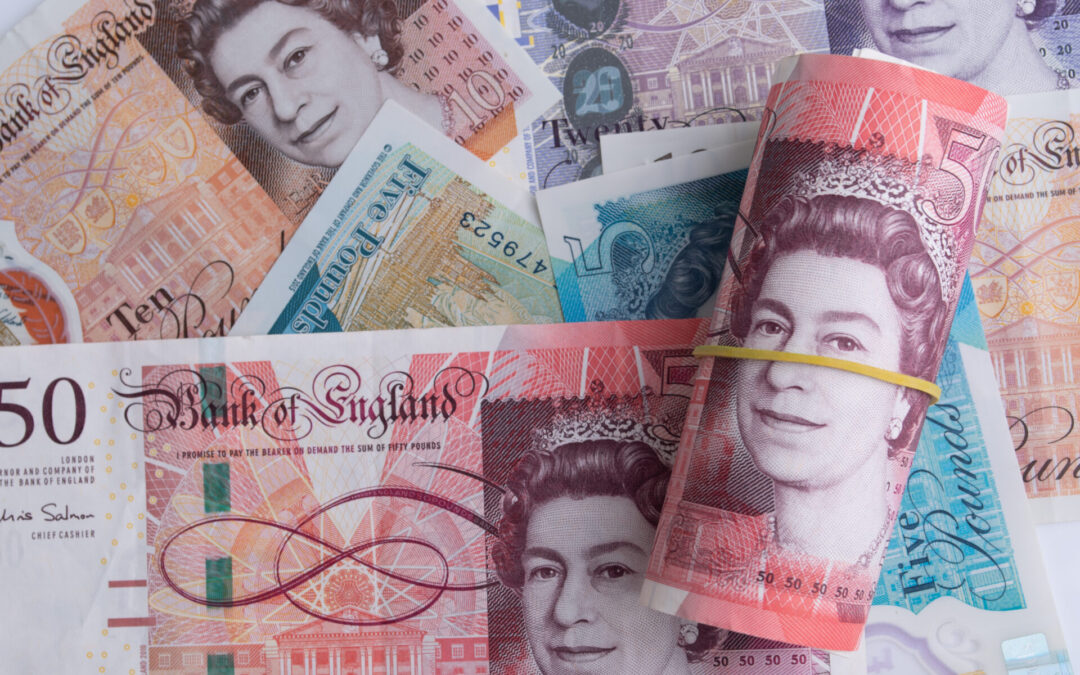 Pound hits three-month high against dollar