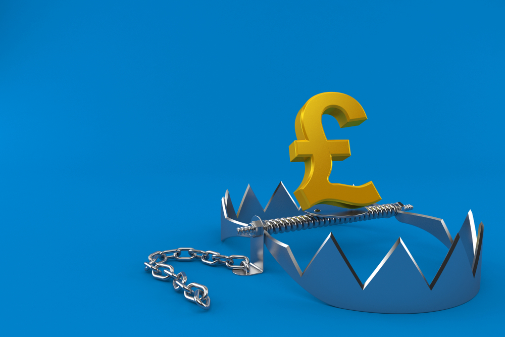 Sterling stumbles through political peril