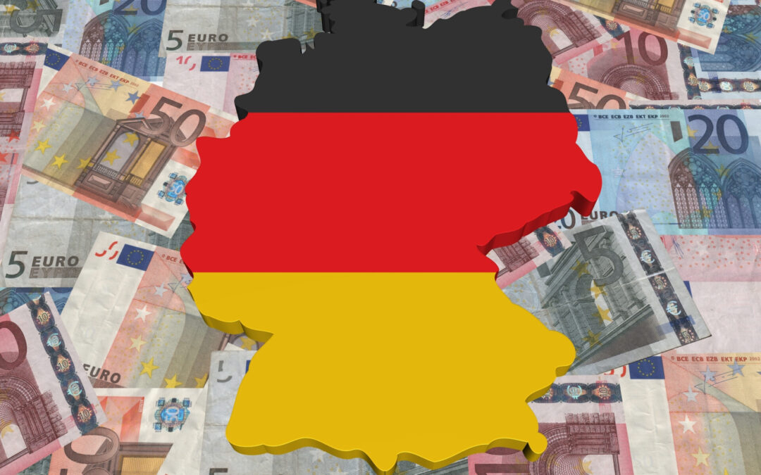 German GDP shows 2.2% drop