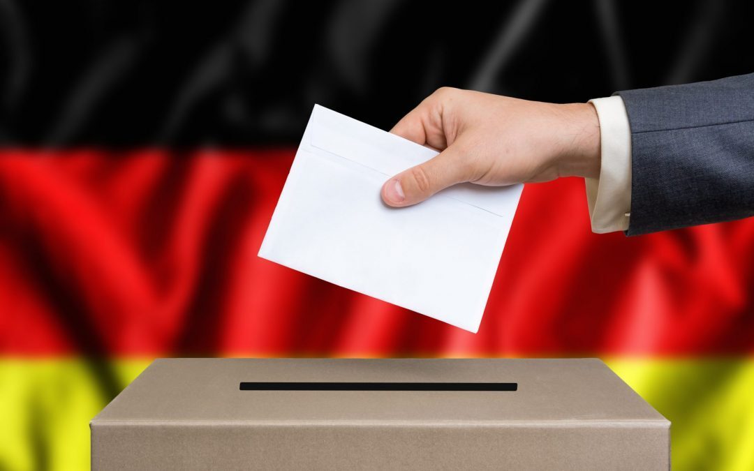 German election result cause euro to slide